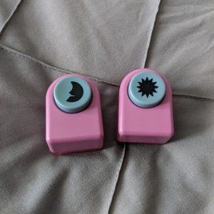 Lot of 2 scrapbook hole punches